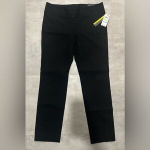 NWT Alfani Slim Leg Tummy Control Black Pant
